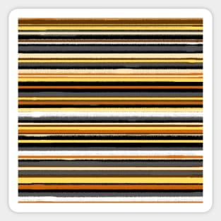 Bear Flag grunge stripes Sticker